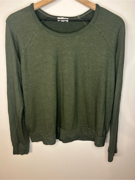 Sundry Tops - Sundry by Anthropologie Women’s Green Pullover Sweatshirt, Size 2 (Medium)